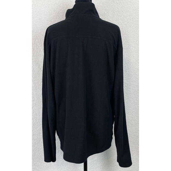 PORT AUTHORITY • Black/Green Berkeley Bowl Marketplace Full-Zip Fleece Jacket - Picture 5 of 16